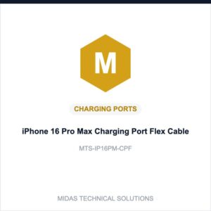 iPhone 16 Pro Max Charging Port Flex Cable
