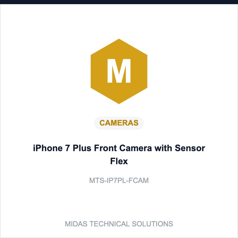 iPhone 7 Plus Front Camera with Sensor Flex