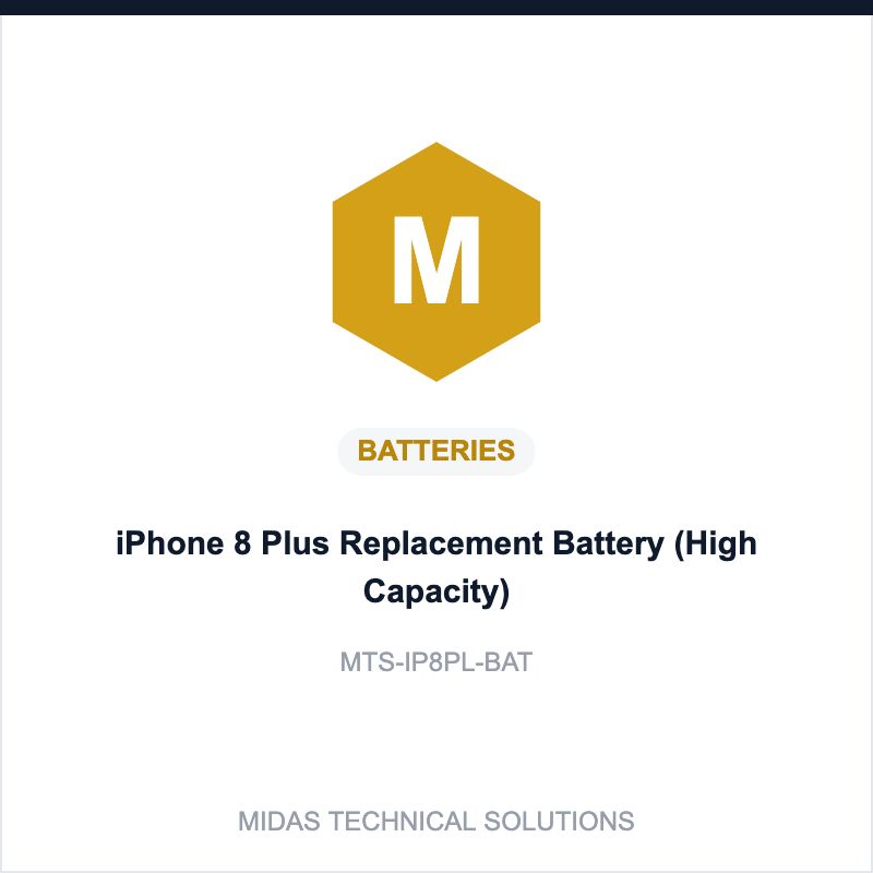 iPhone 8 Plus Replacement Battery (High Capacity)