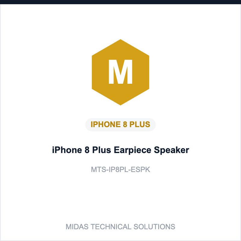 iPhone 8 Plus Earpiece Speaker
