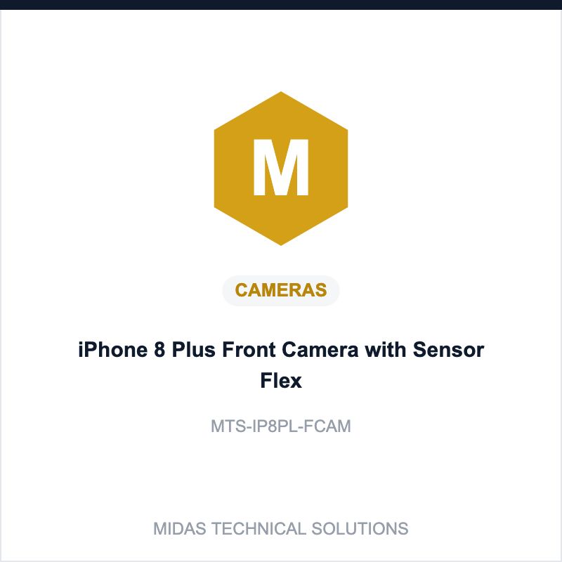 iPhone 8 Plus Front Camera with Sensor Flex