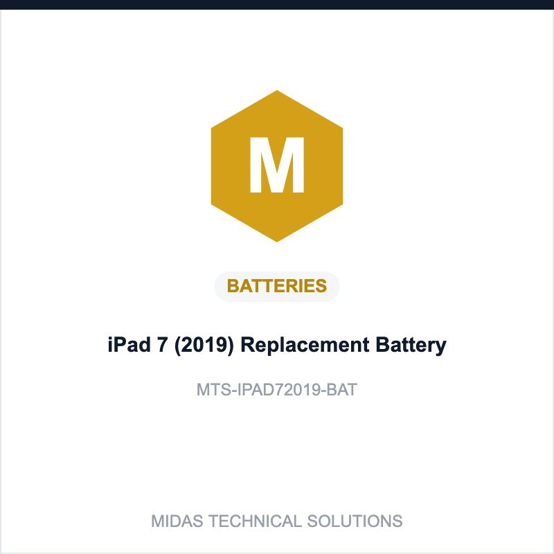 iPad 7 (2019) Replacement Battery