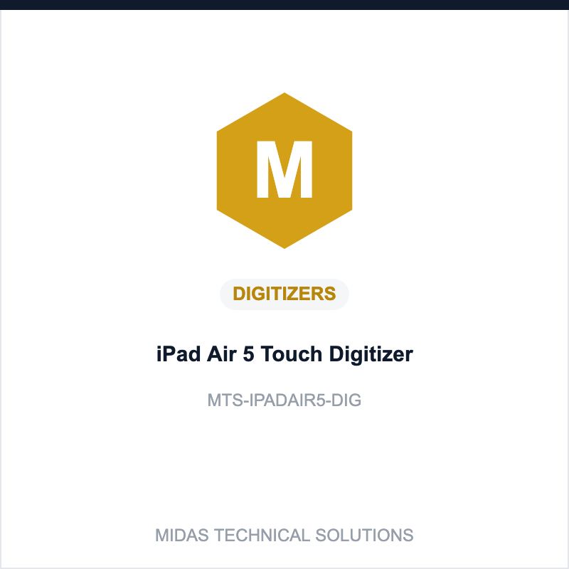 iPad Air 5 Touch Digitizer