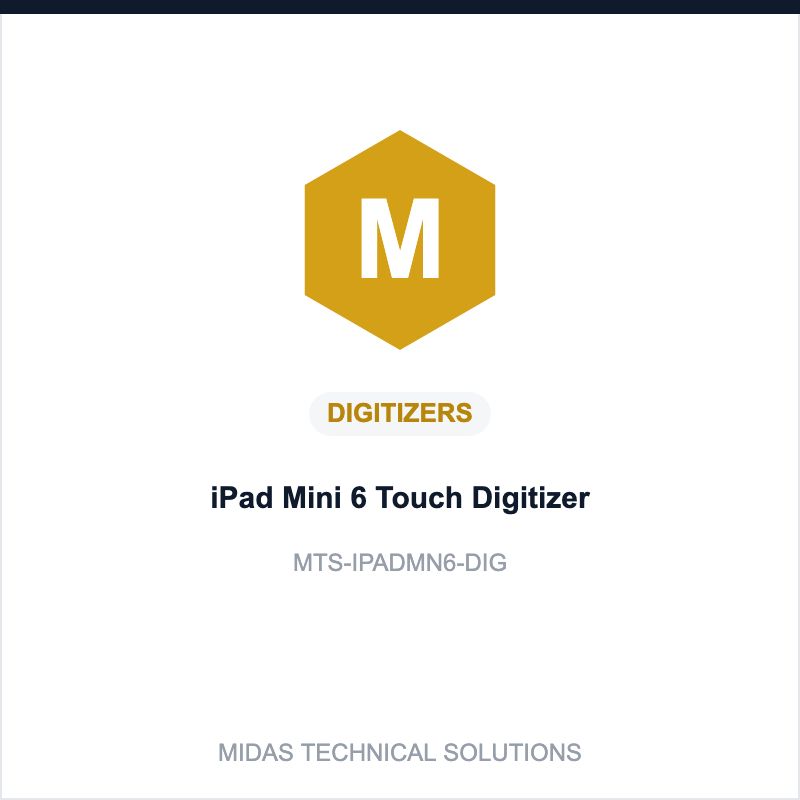iPad Mini 6 Touch Digitizer