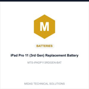 iPad Pro 11 (3rd Gen) Replacement Battery