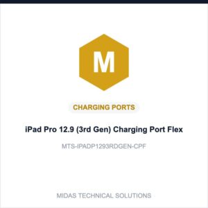 iPad Pro 12.9 (3rd Gen) Charging Port Flex