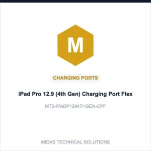 iPad Pro 12.9 (4th Gen) Charging Port Flex