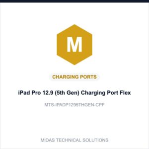 iPad Pro 12.9 (5th Gen) Charging Port Flex