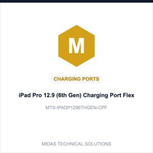 iPad Pro 12.9 (6th Gen) Charging Port Flex