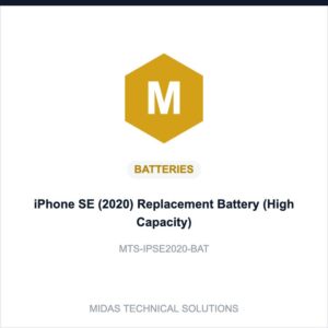 iPhone SE (2020) Replacement Battery (High Capacity)