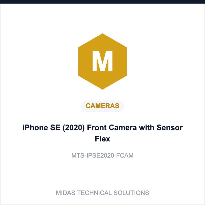 iPhone SE (2020) Front Camera with Sensor Flex