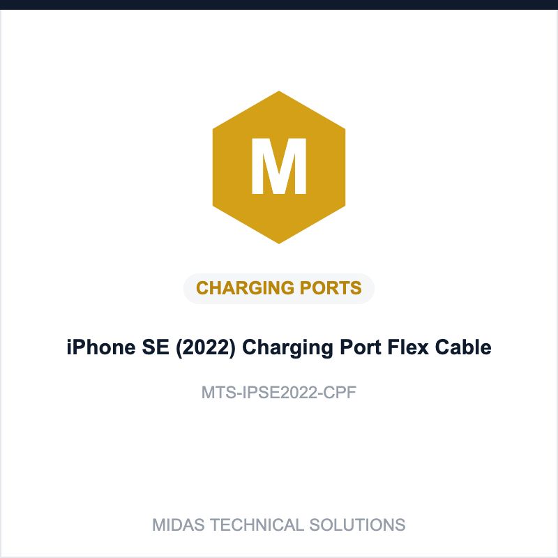 iPhone SE (2022) Charging Port Flex Cable