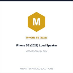 iPhone SE (2022) Loud Speaker