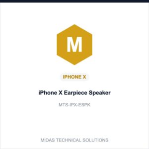 iPhone X Earpiece Speaker