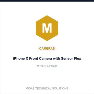 iPhone X Front Camera with Sensor Flex