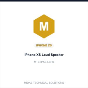 iPhone XS Loud Speaker