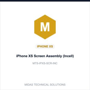 iPhone XS Screen Assembly (Incell)