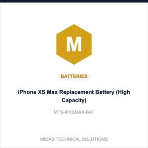iPhone XS Max Replacement Battery (High Capacity)