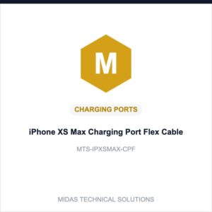 iPhone XS Max Charging Port Flex Cable