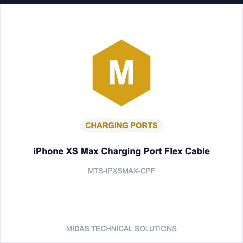 iPhone XS Max Charging Port Flex Cable