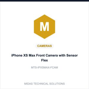 iPhone XS Max Front Camera with Sensor Flex