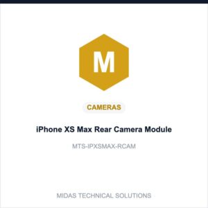 iPhone XS Max Rear Camera Module
