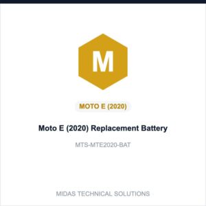 Moto E (2020) Replacement Battery