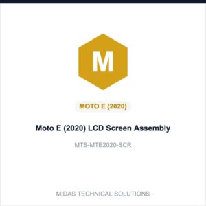 Moto E (2020) LCD Screen Assembly