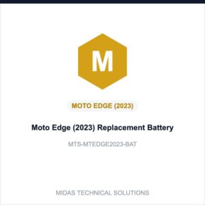 Moto Edge (2023) Replacement Battery