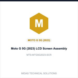 Moto G 5G (2023) LCD Screen Assembly