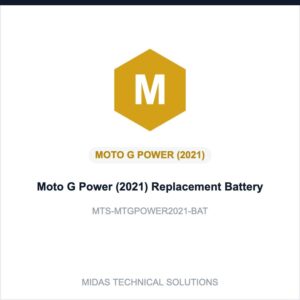 Moto G Power (2021) Replacement Battery