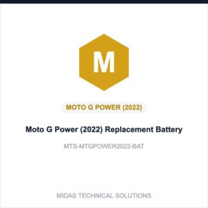 Moto G Power (2022) Replacement Battery