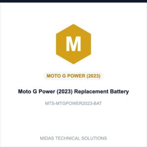 Moto G Power (2023) Replacement Battery