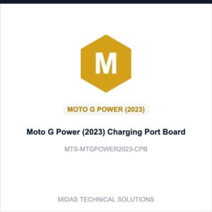 Moto G Power (2023) Charging Port Board