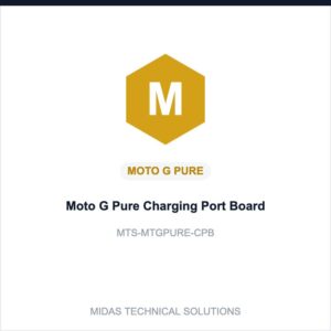 Moto G Pure Charging Port Board