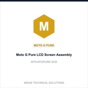 Moto G Pure LCD Screen Assembly