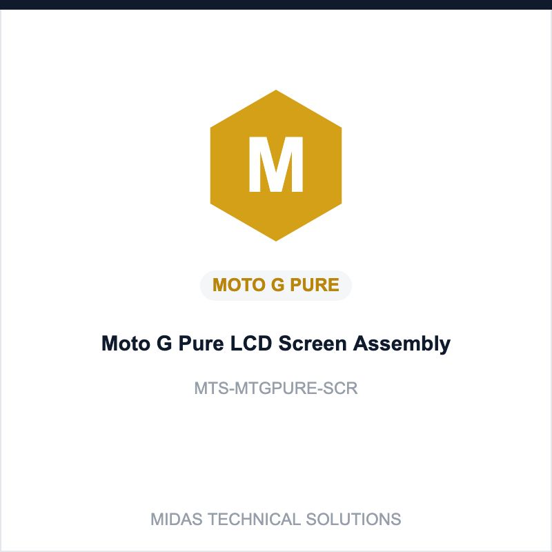 Moto G Pure LCD Screen Assembly