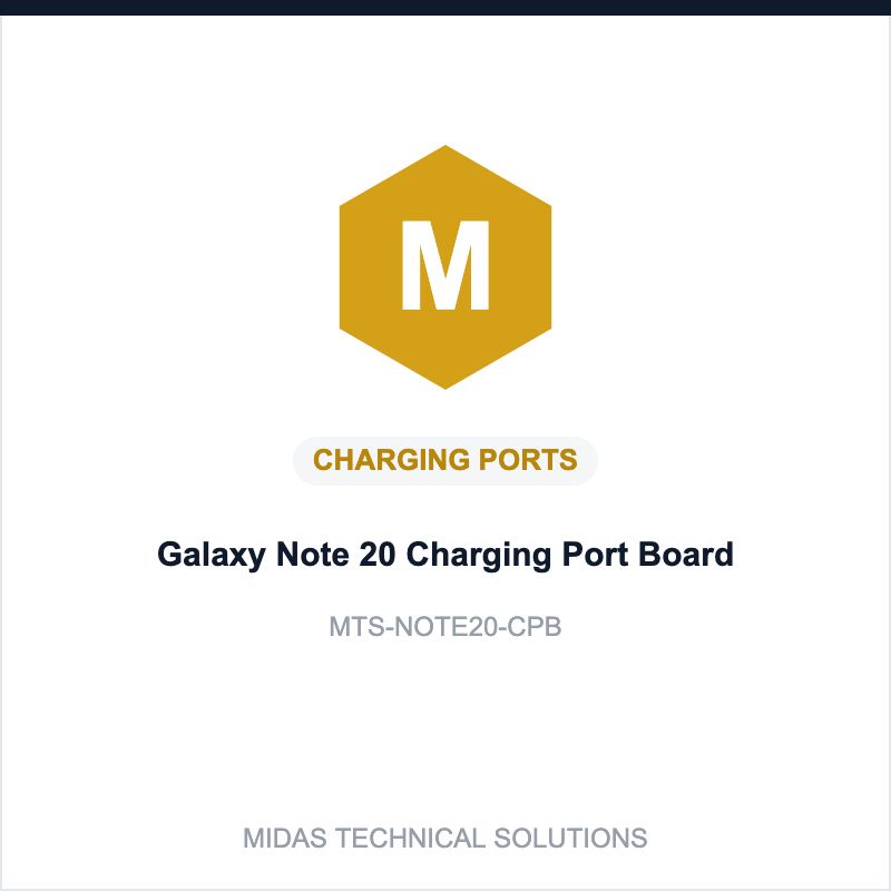 Galaxy Note 20 Charging Port Board
