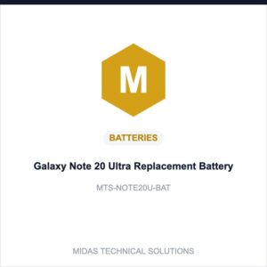 Galaxy Note 20 Ultra Replacement Battery