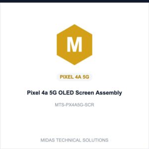 Pixel 4a 5G OLED Screen Assembly