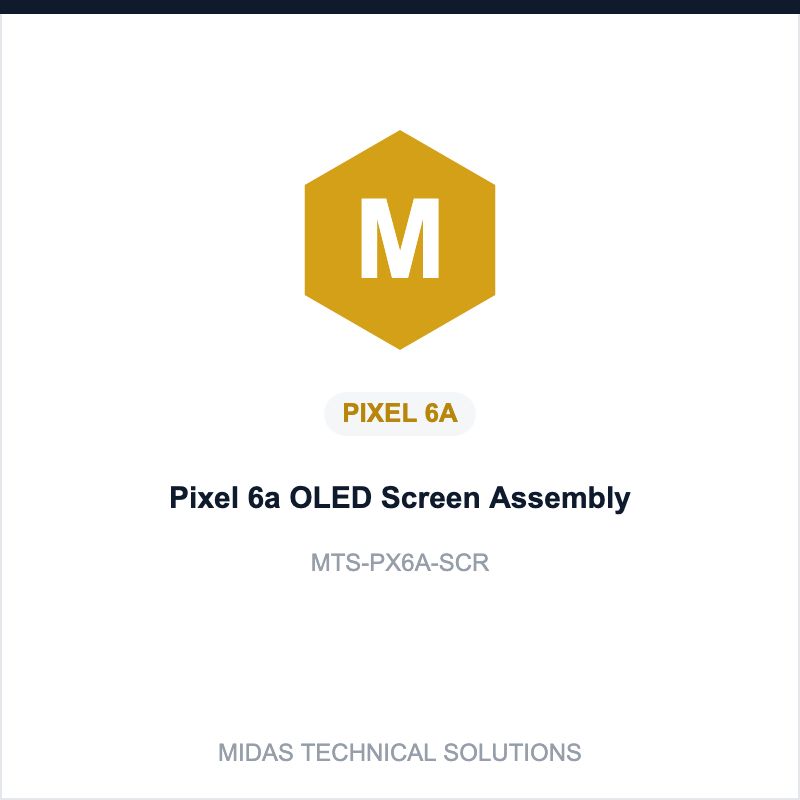 Pixel 6a OLED Screen Assembly