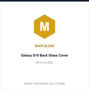 Galaxy S10 Back Glass Cover