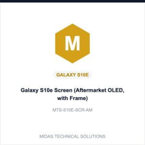 Galaxy S10e Screen (Aftermarket OLED, with Frame)