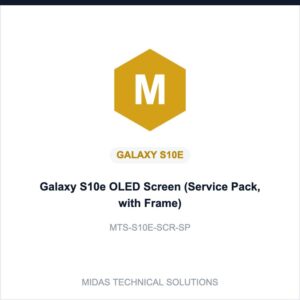 Galaxy S10e OLED Screen (Service Pack, with Frame)