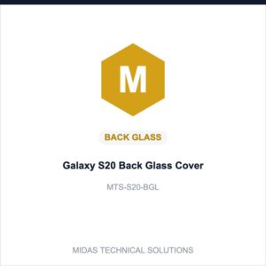 Galaxy S20 Back Glass Cover