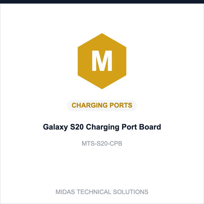 Galaxy S20 Charging Port Board