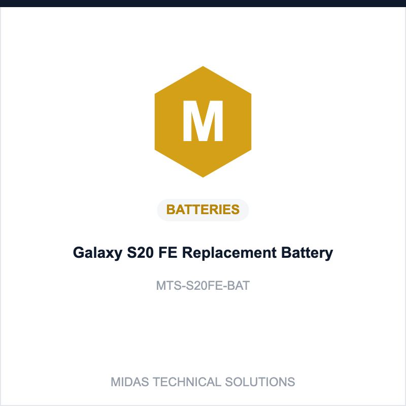 Galaxy S20 FE Replacement Battery