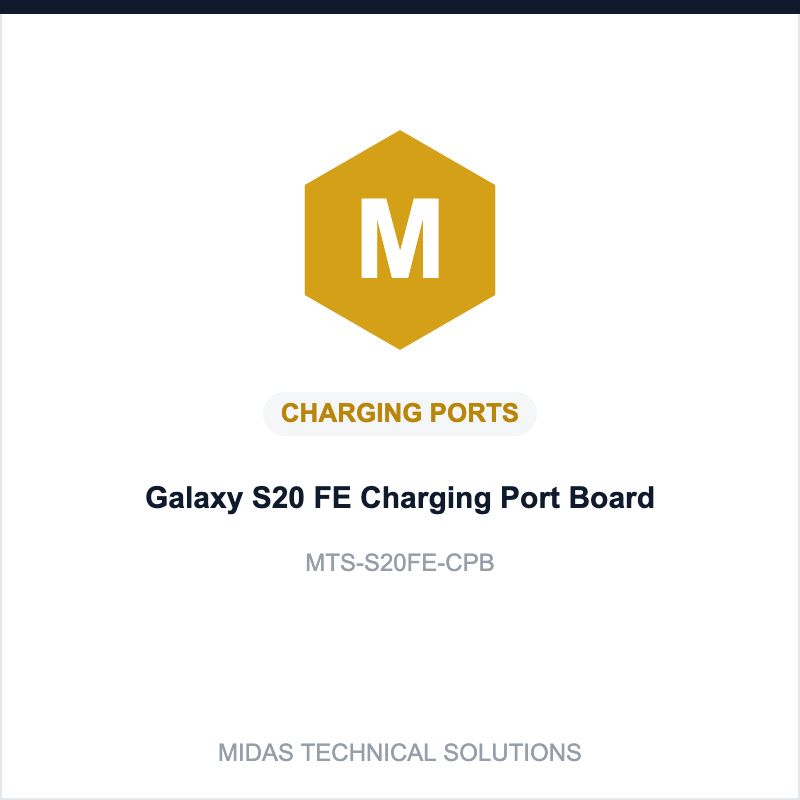 Galaxy S20 FE Charging Port Board