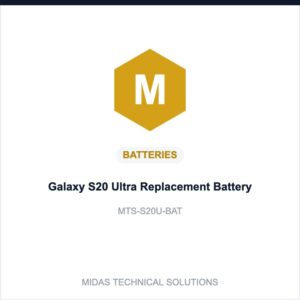 Galaxy S20 Ultra Replacement Battery