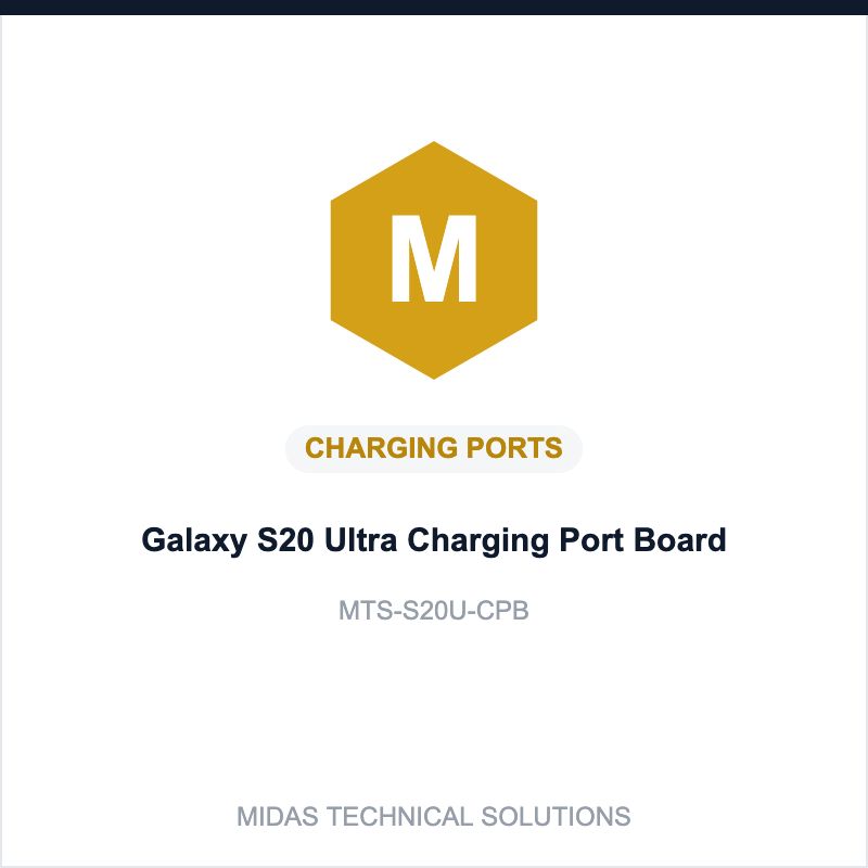 Galaxy S20 Ultra Charging Port Board